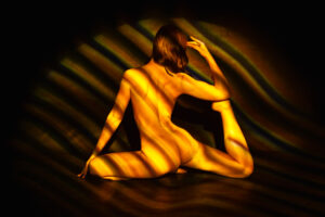 Colour Gobo in Studio - Beth Kate